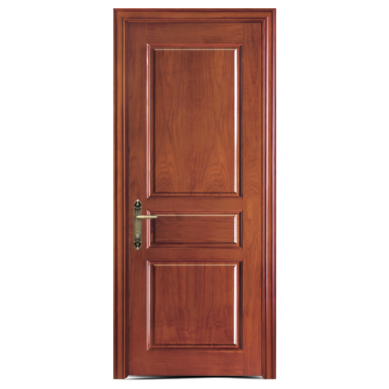 GA-72 kelabu muda PU-cat pintu kayu woom dalaman
