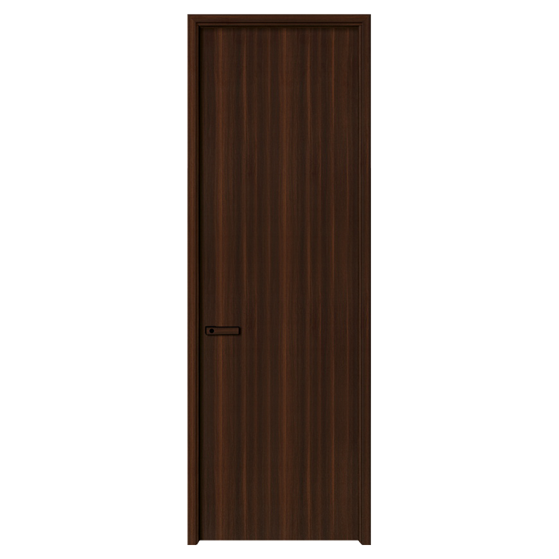 GA20-1 Walnut moden bingkai siram dalaman pintu PVC